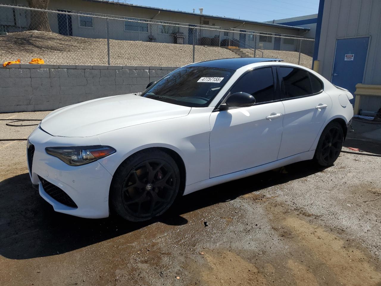 2020 Alfa Romeo Giulia VIN ZARFAMAN1L7634962 - Copart auction photo