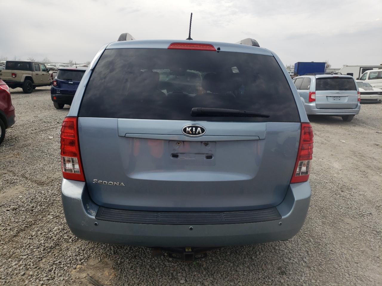 2012 KIA Sedona VIN KNDMG4C72C6441658 Copart auction photo, front end damage thumbnail 6