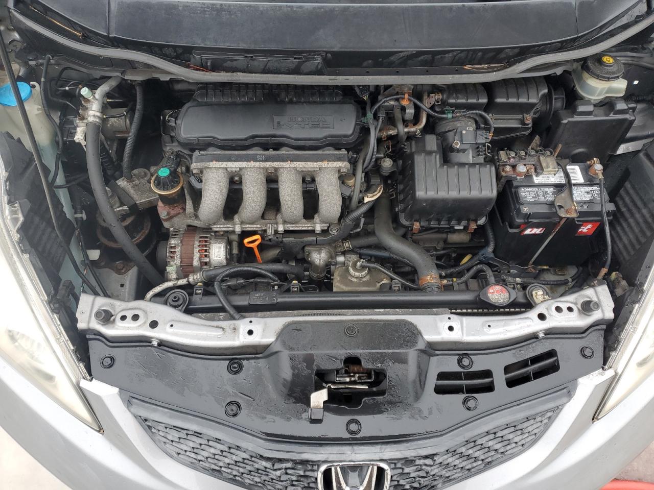 2009 Honda Fit VIN JHMGE88649S009257 Copart auction photo, side / rear end damage thumbnail 11