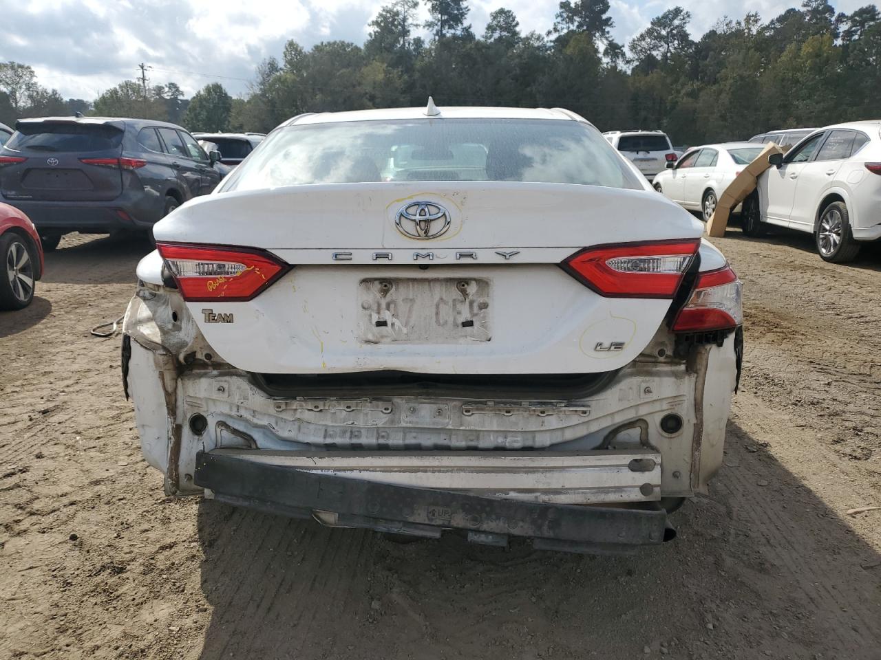 2019 Toyota Camry VIN 4T1B11HK3KU721874 Copart auction photo, rear end damage thumbnail 6