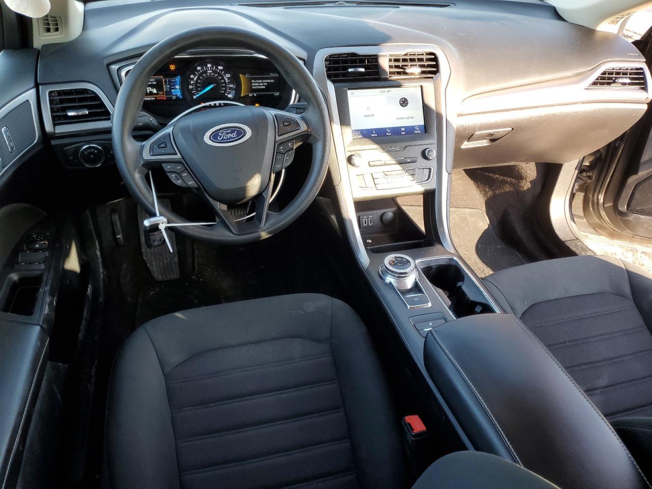 2020 Ford Fusion VIN 3FA6P0HD0LR237921 Copart auction photo, rear end damage thumbnail 8