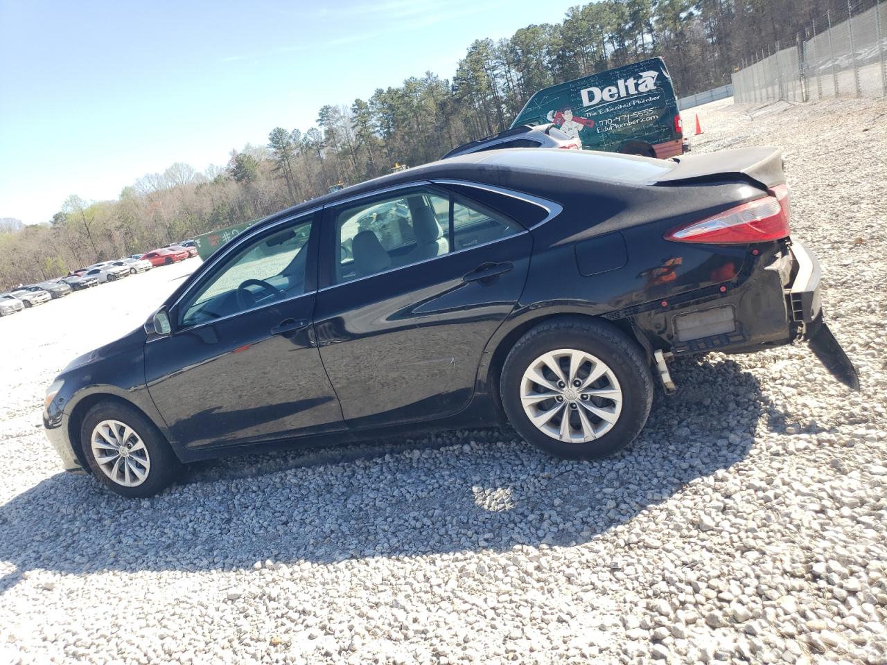 2016 Toyota Camry VIN 4T4BF1FK4GR548285 Copart auction photo, rear end / minor dent/scratches damage thumbnail 2
