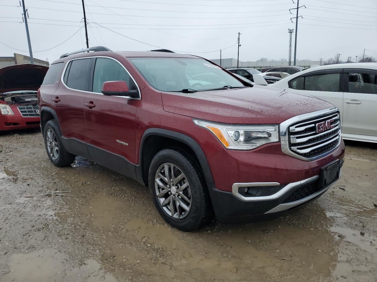 2018 GMC Acadia VIN 1GKKNULS9JZ112831 Copart auction photo, front end damage thumbnail 4