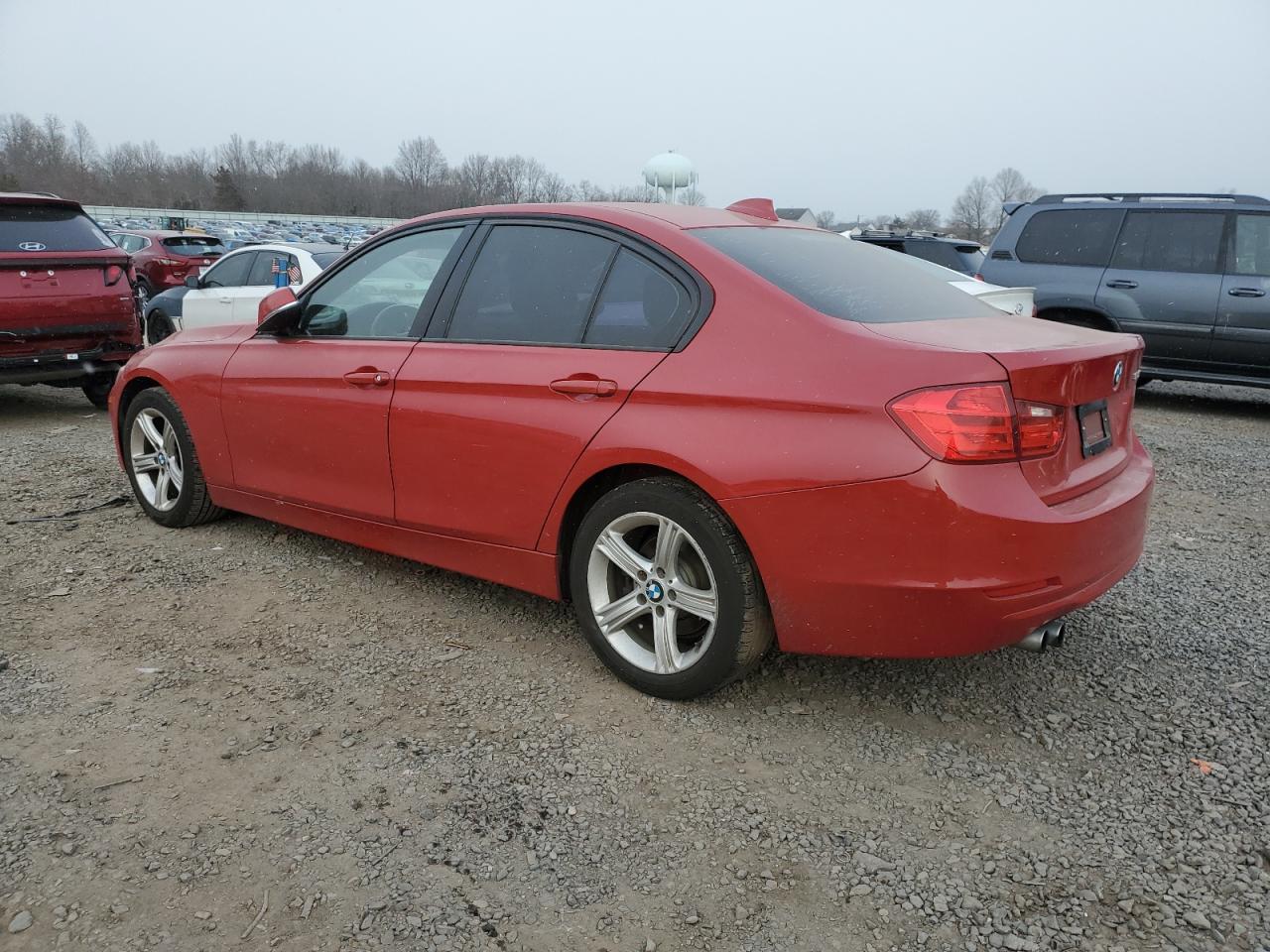 2014 BMW 3er VIN WBA3A5C55EF604689 Copart auction photo, normal wear damage thumbnail 2
