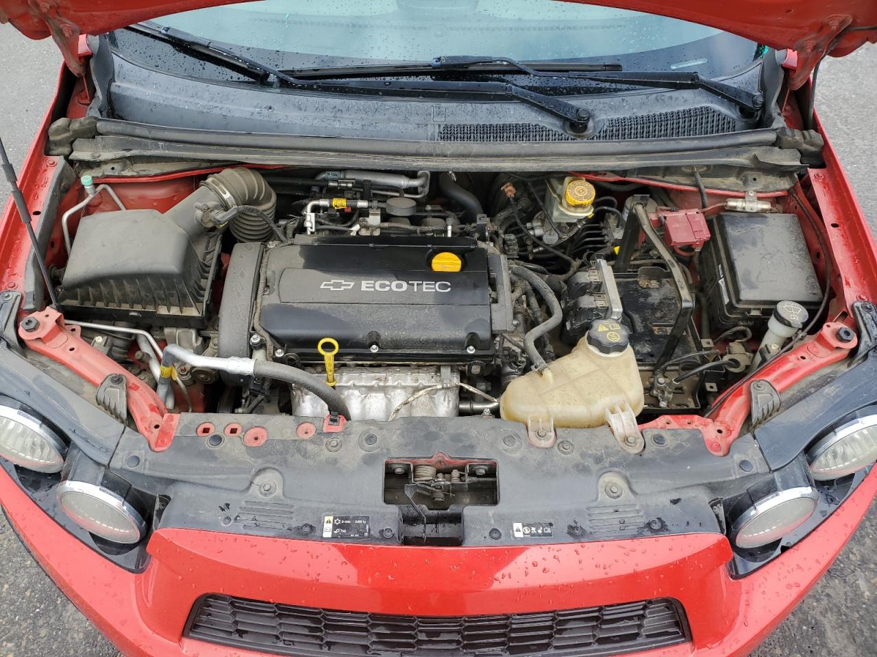 2012 Chevrolet Sonic VIN 1G1JC5SH9C4107064 Copart auction photo, side damage thumbnail 11