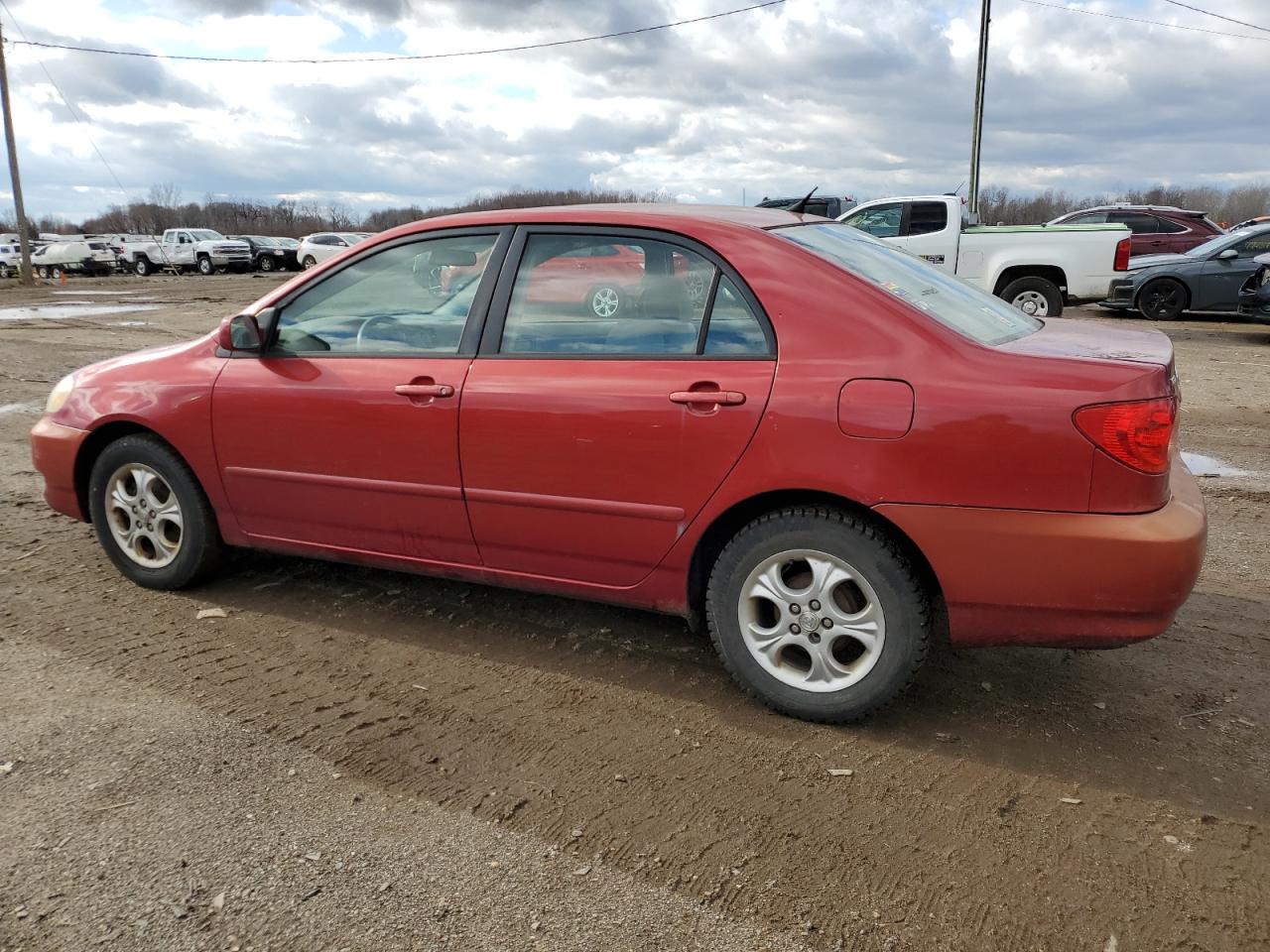 2005 Toyota Corolla VIN 1NXBR32E35Z524666 Copart auction photo, side / undercarriage damage thumbnail 2
