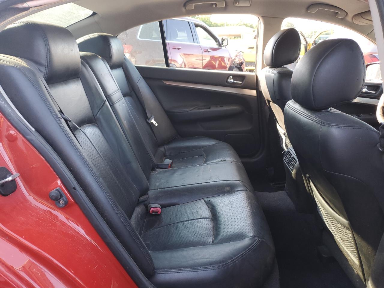 2011 Infiniti G VIN JN1CV6AP6BM501258 Copart auction photo, vandalism / front end damage thumbnail 10