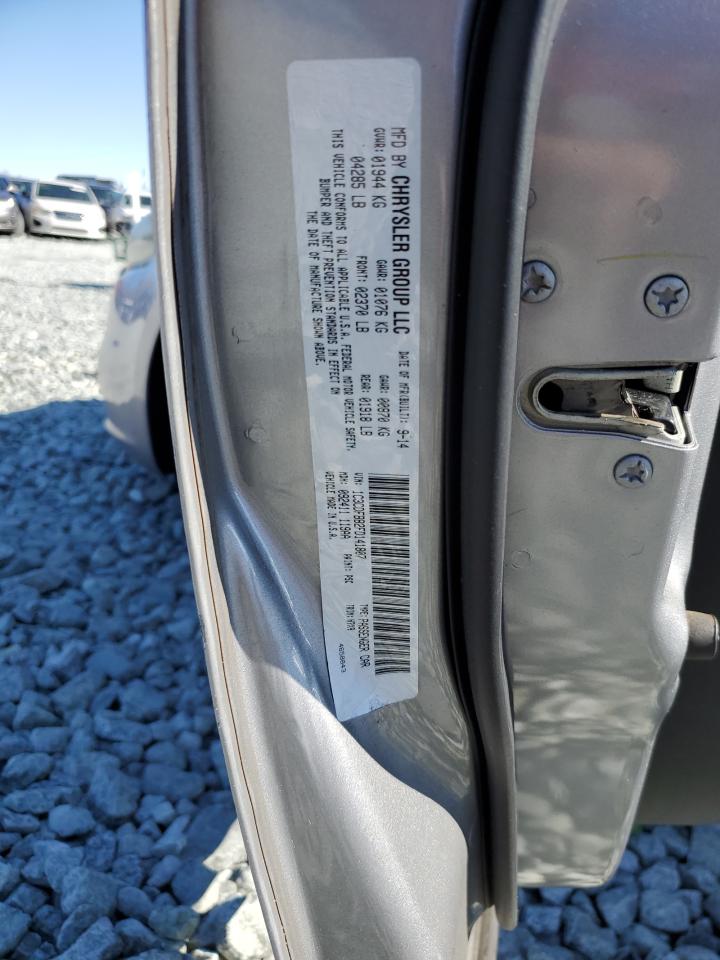 2015 Dodge Dart VIN 1C3CDFBB2FD141807 Copart auction photo, rear end damage thumbnail 14