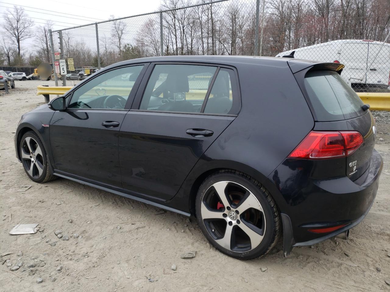 2015 Volkswagen GTI VIN 3VW4T7AU8FM031180 Copart auction photo, front end damage thumbnail 2