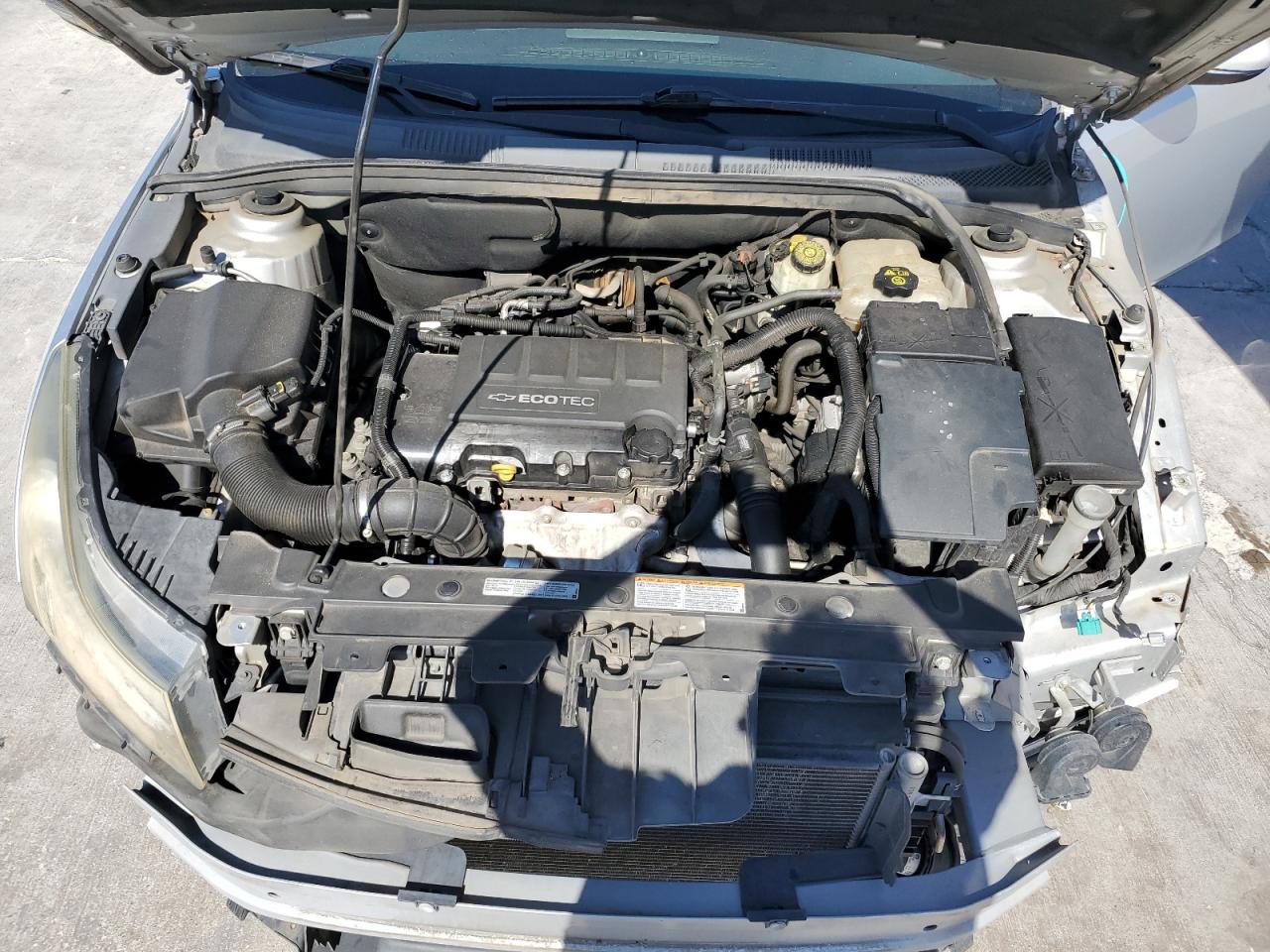 2011 Chevrolet Cruze VIN 1G1PG5S98B7306322 Copart auction photo, front end / side damage thumbnail 11