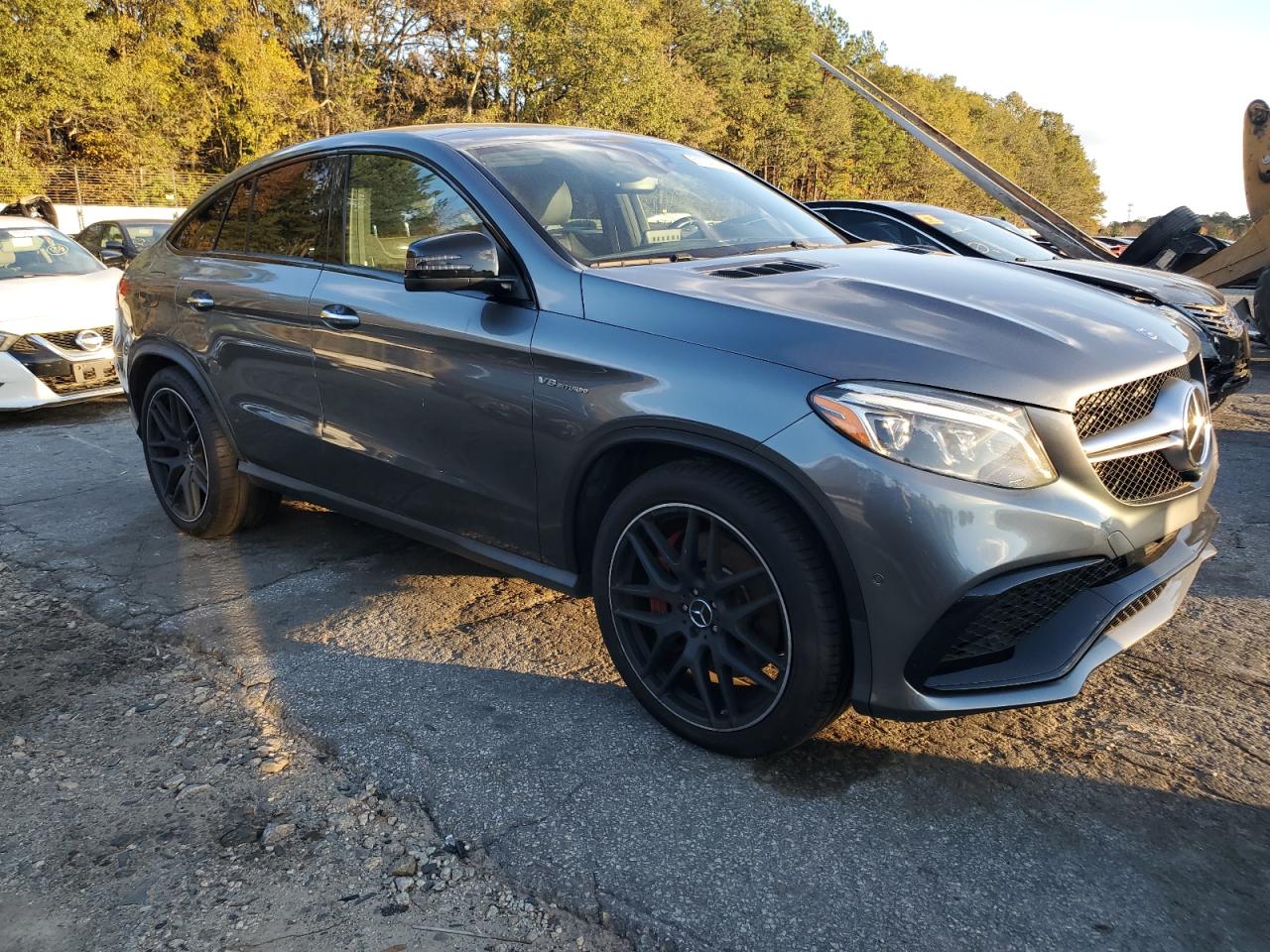 2017 Mercedes-Benz GLE VIN 4JGED7FB2HA052534 Copart auction photo, front end damage thumbnail 4