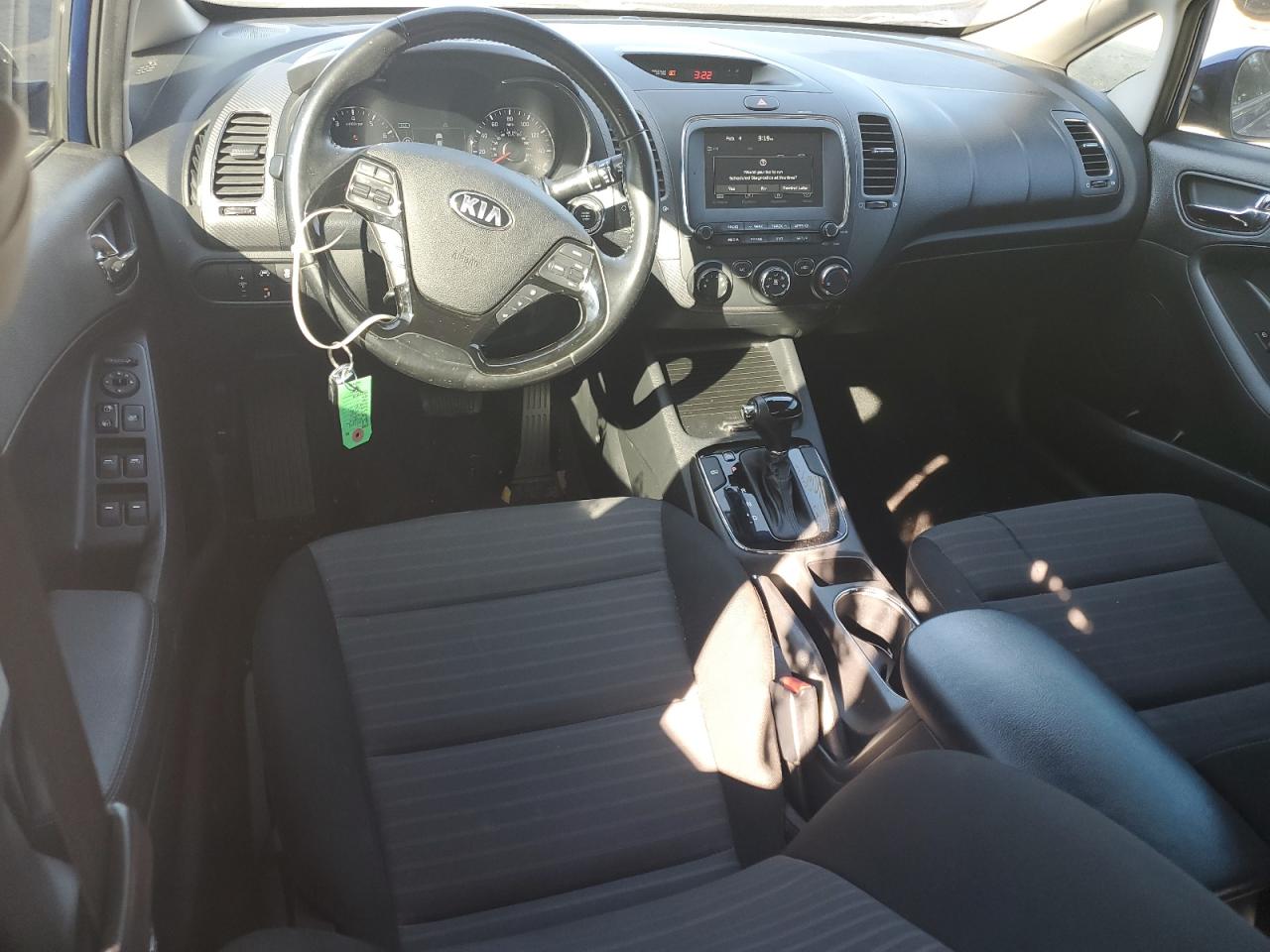 2017 KIA Forte VIN 3KPFL4A74HE011297 Copart auction photo, front end damage thumbnail 8