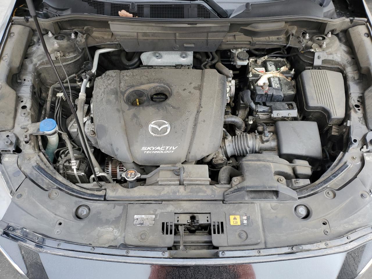 2018 Mazda CX-5 VIN JM3KFADM1J0312850 Copart auction photo, undercarriage / front end damage thumbnail 11