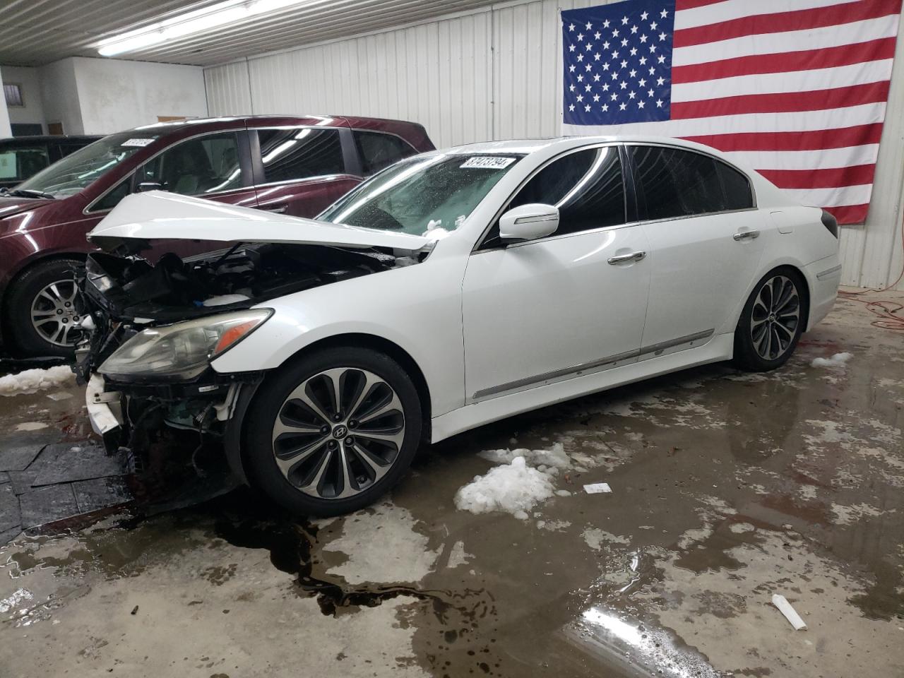 2013 Hyundai Genesis VIN KMHGC4DH7DU226589
