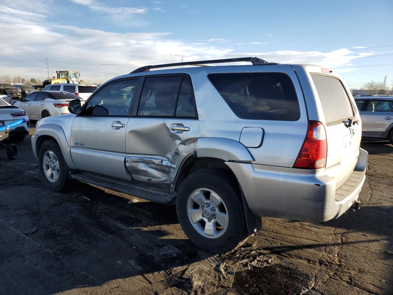 2006 Toyota 4Runner VIN JTEBU14R468063555 Copart auction photo, side / hail damage thumbnail 2