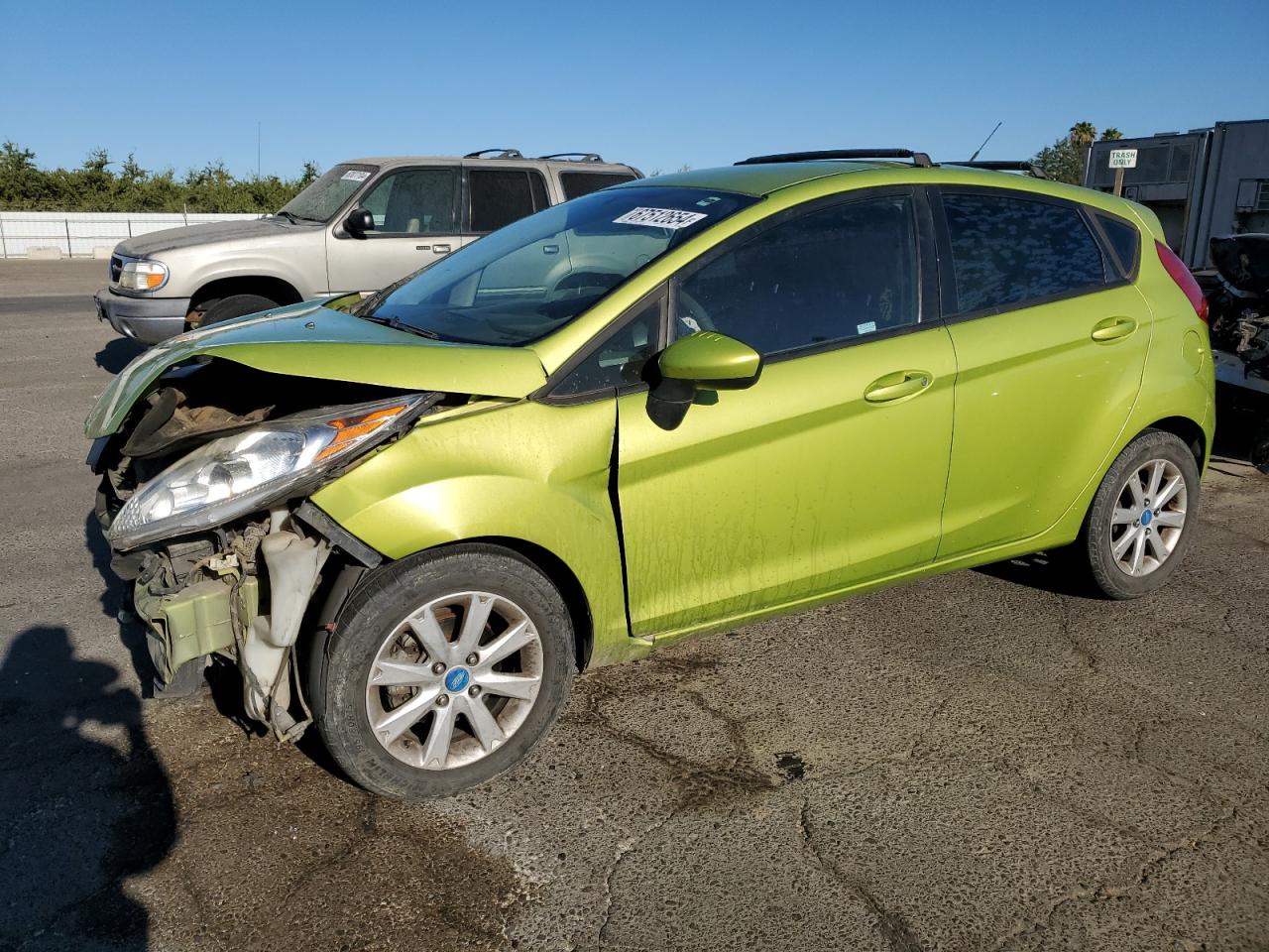 2012 Ford Fiesta VIN 3FADP4EJ0CM102976