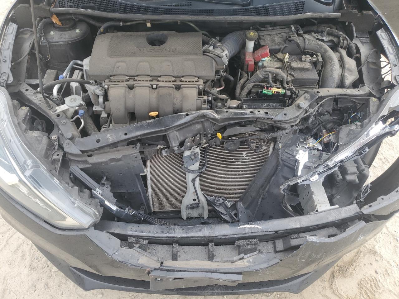 2019 Nissan Sentra VIN 3N1AB7APXKY415390 Copart auction photo, front end damage thumbnail 13