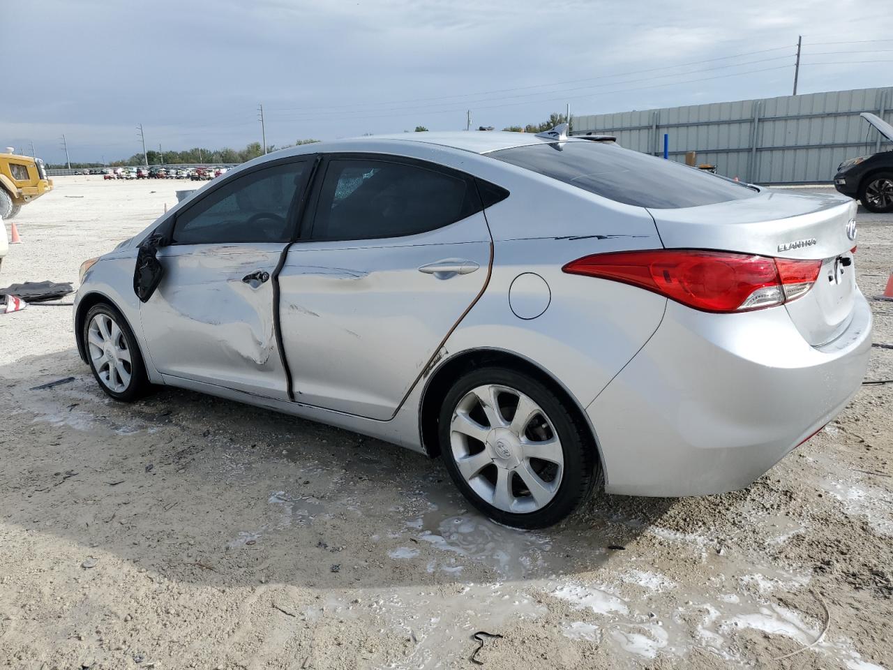 2012 Hyundai Elantra VIN 5NPDH4AE3CH113427 Copart auction photo, side damage thumbnail 2