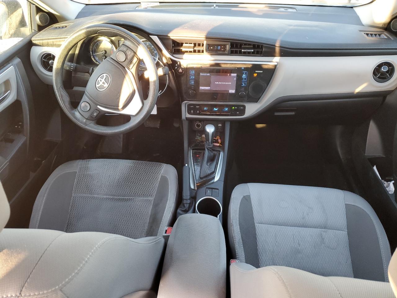 2017 Toyota Corolla VIN 2T1BURHE7HC910733 Copart auction photo, side / front end damage thumbnail 8