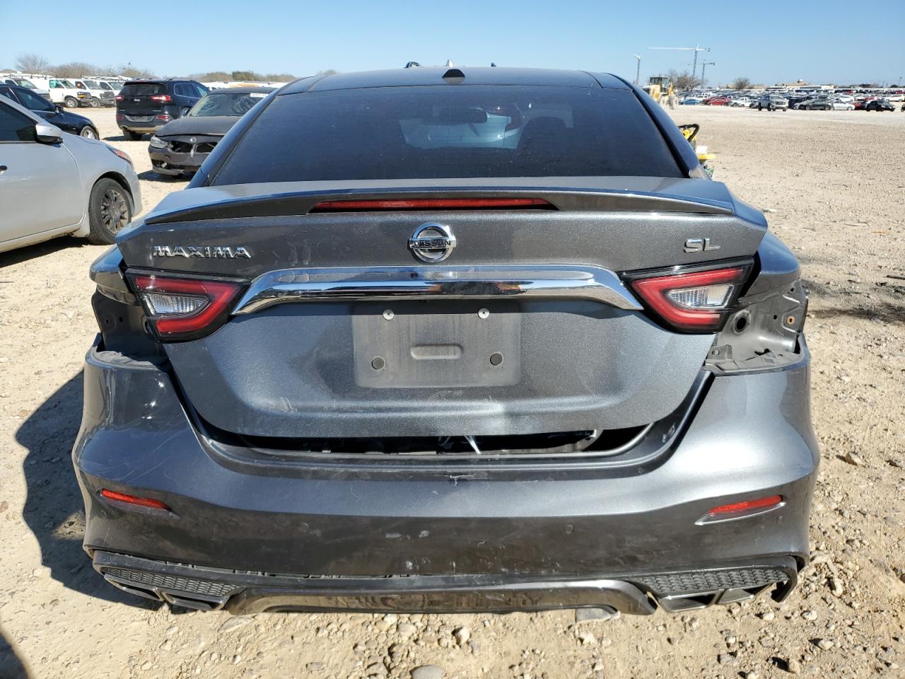 2019 Nissan Maxima VIN 1N4AA6AV4KC384757 Copart auction photo, rear end / front end damage thumbnail 6