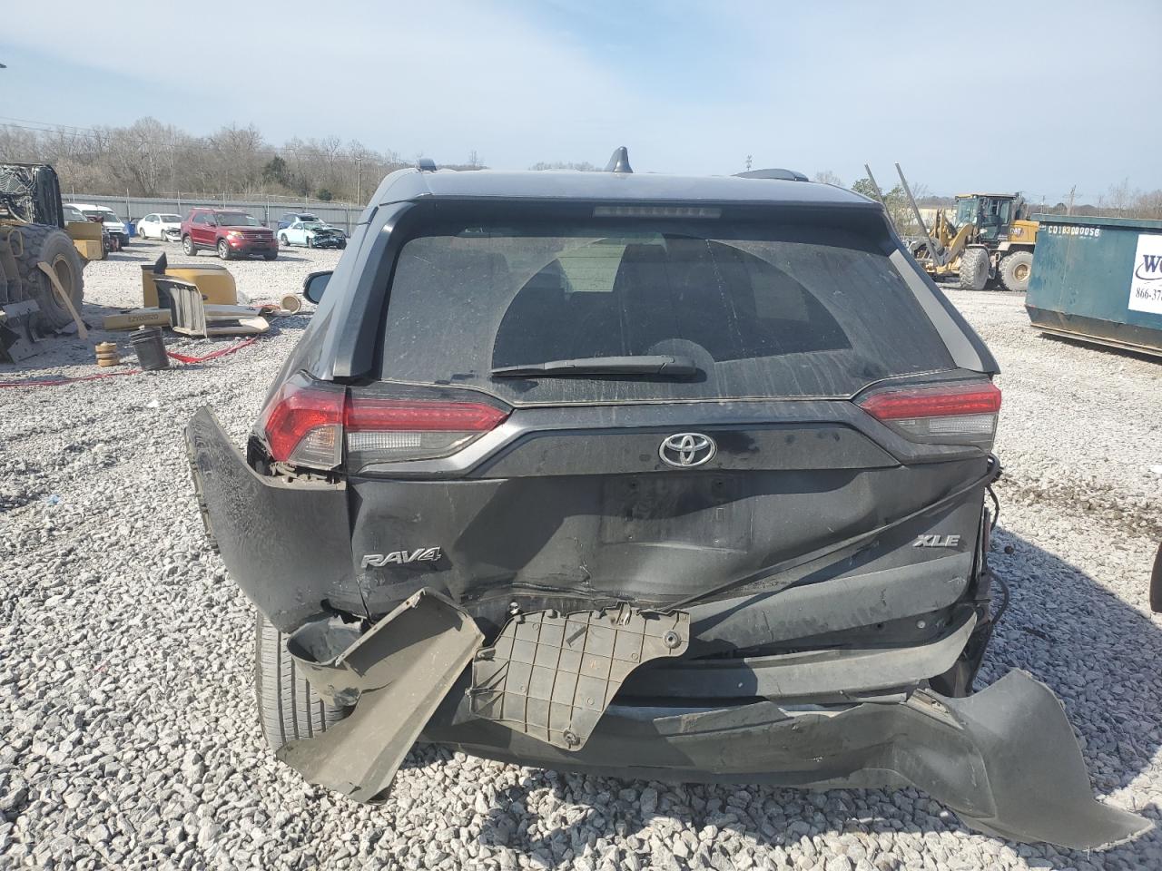 2021 Toyota RAV 4 VIN 2T3W1RFV2MW175916 Copart auction photo, rear end / front end damage thumbnail 6