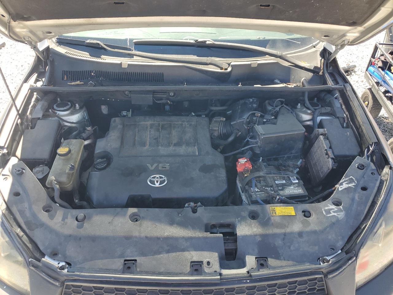 2011 Toyota RAV 4 VIN 2T3DK4DV3BW061057 Copart auction photo, water/flood / front end damage thumbnail 12