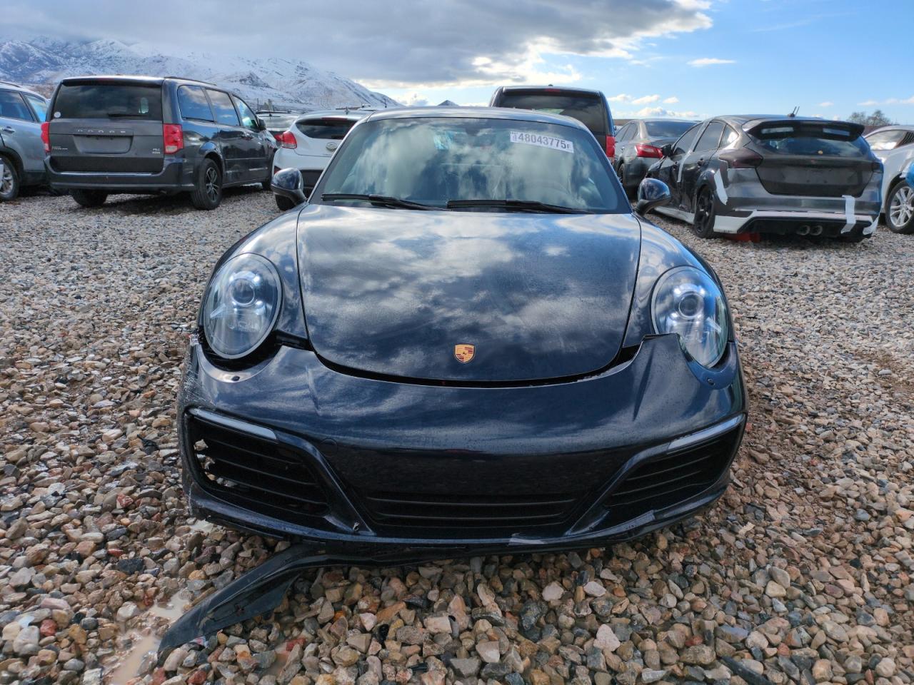 2017 Porsche 911 VIN WP0AA2A96HS107967 Copart auction photo, front end damage thumbnail 5