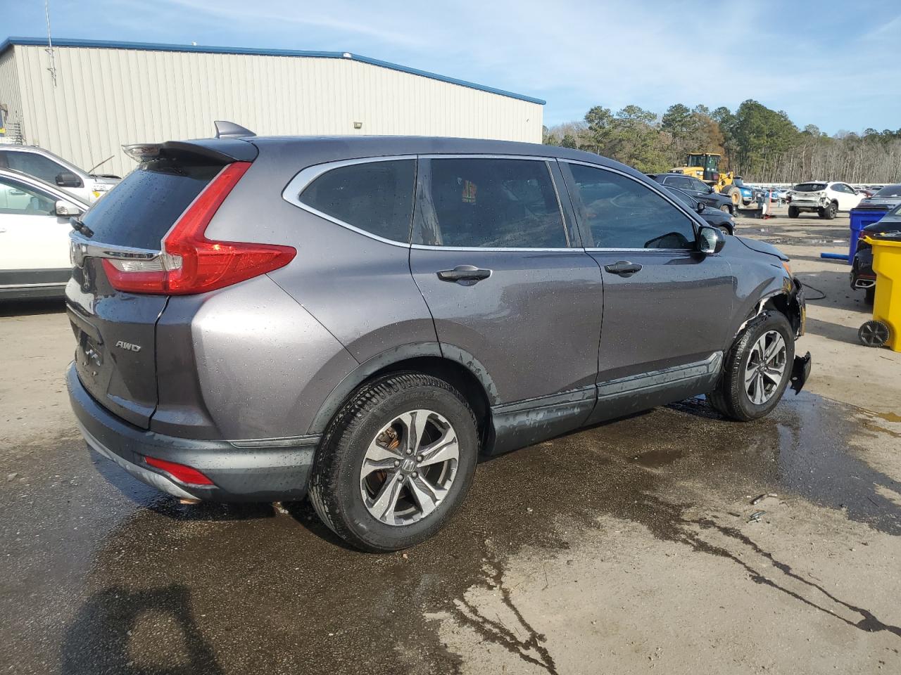 2017 Honda CR-V VIN 2HKRW6H38HH202901 Copart auction photo, front end damage thumbnail 3