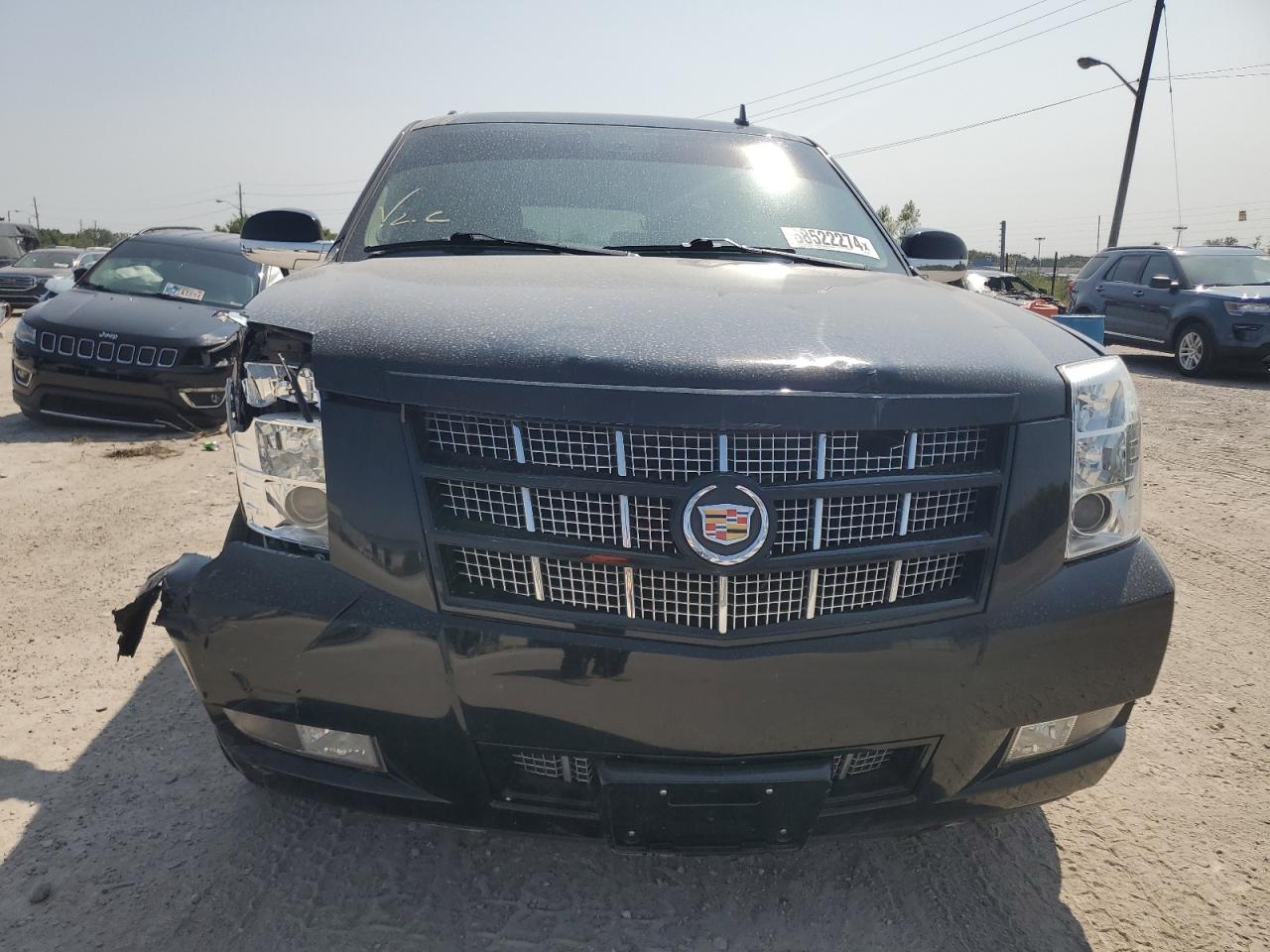 2013 Cadillac Escalade VIN 1GYS3JEF1DR200447 Copart auction photo, front end / undercarriage damage thumbnail 5