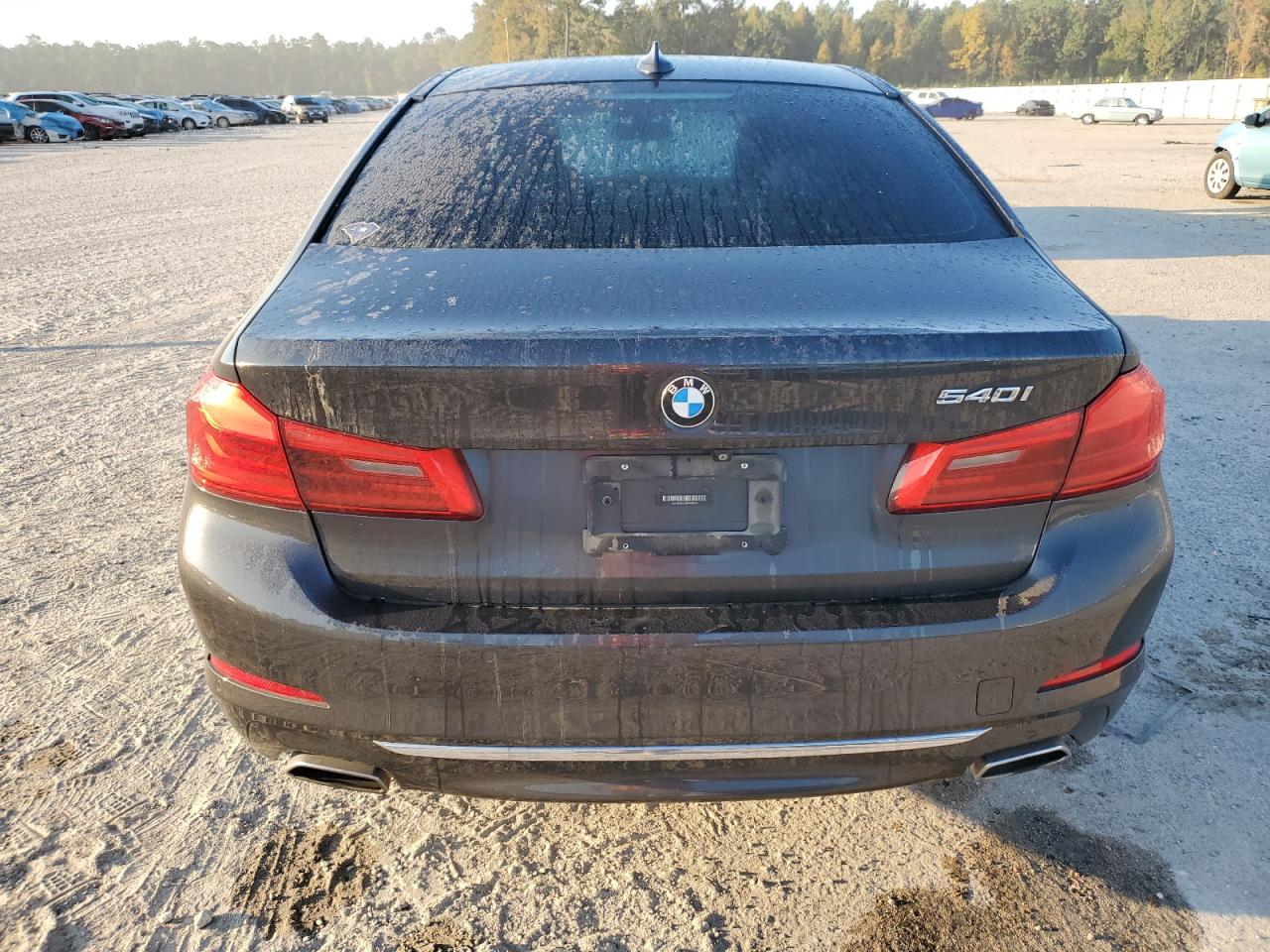 2018 BMW 5er VIN WBAJE5C51JWA96620 Copart auction photo, front end damage thumbnail 6