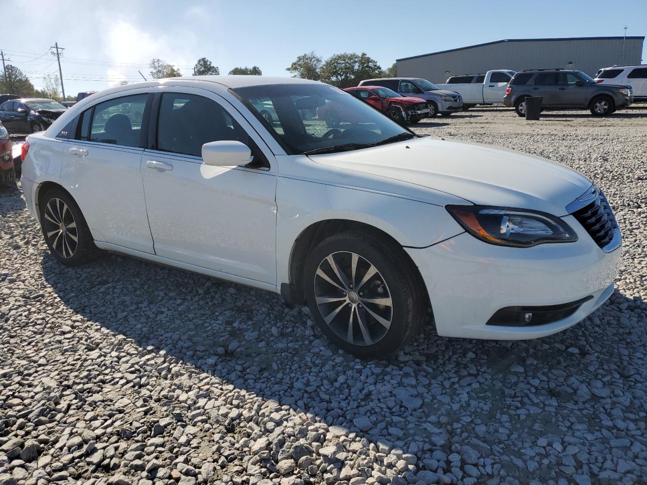 2013 Chrysler 200 VIN 1C3CCBBB1DN584470 Copart auction photo, all over damage thumbnail 4