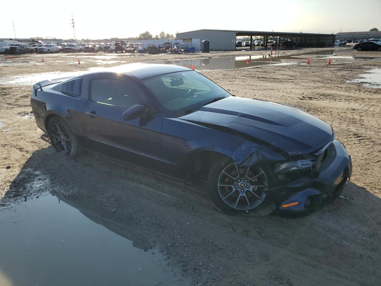2011 Ford Mustang VIN 1ZVBP8AM1B5117139 Copart auction photo, all over / undercarriage damage thumbnail 4