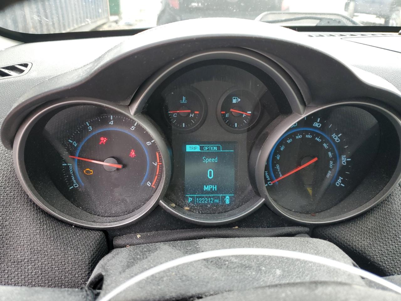 2014 Chevrolet Cruze VIN 1G1PE5SB7E7388945 Copart auction photo, side / front end damage thumbnail 9