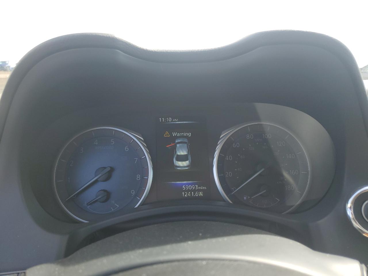 2015 Infiniti Q50 VIN JN1BV7ARXFM401771 Copart auction photo, front end / side damage thumbnail 9