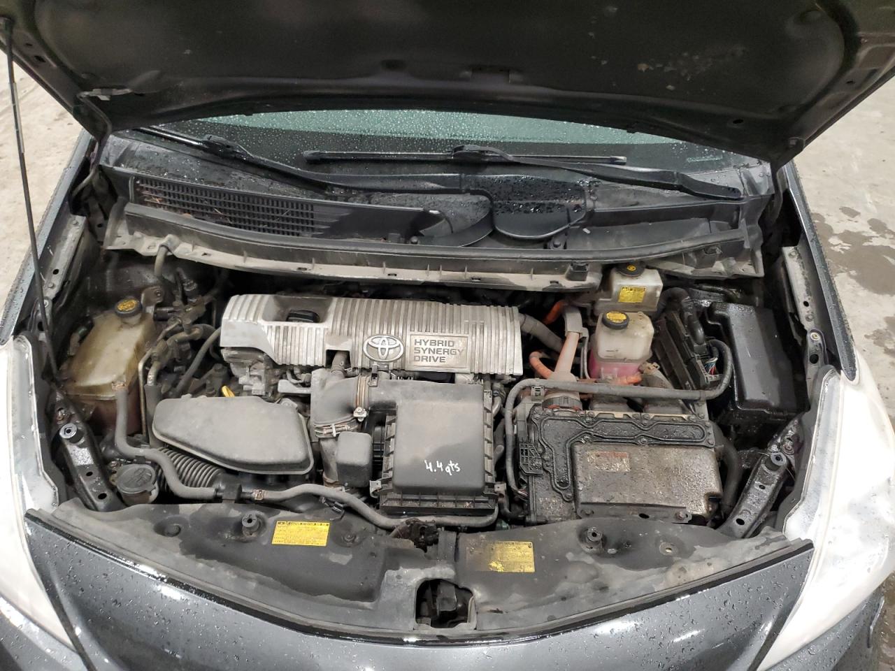 2012 Toyota Prius VIN JTDZN3EU7C3136196 Copart auction photo, rear end / minor dent/scratches damage thumbnail 12