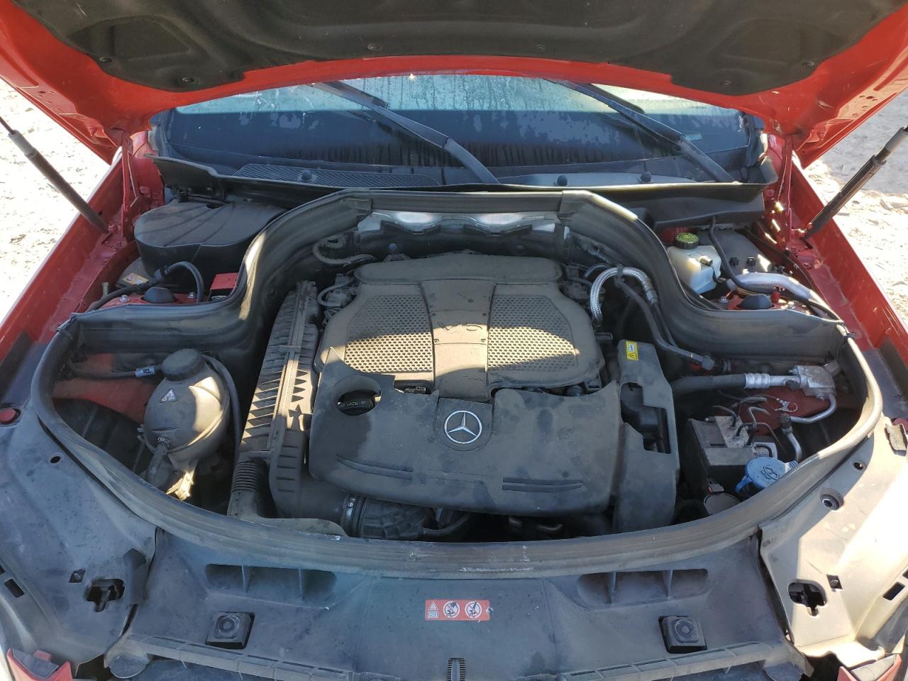 2014 Mercedes-Benz GLK-klasse VIN WDCGG5HBXEG213379 Copart auction photo, rear end / mechanical damage thumbnail 11