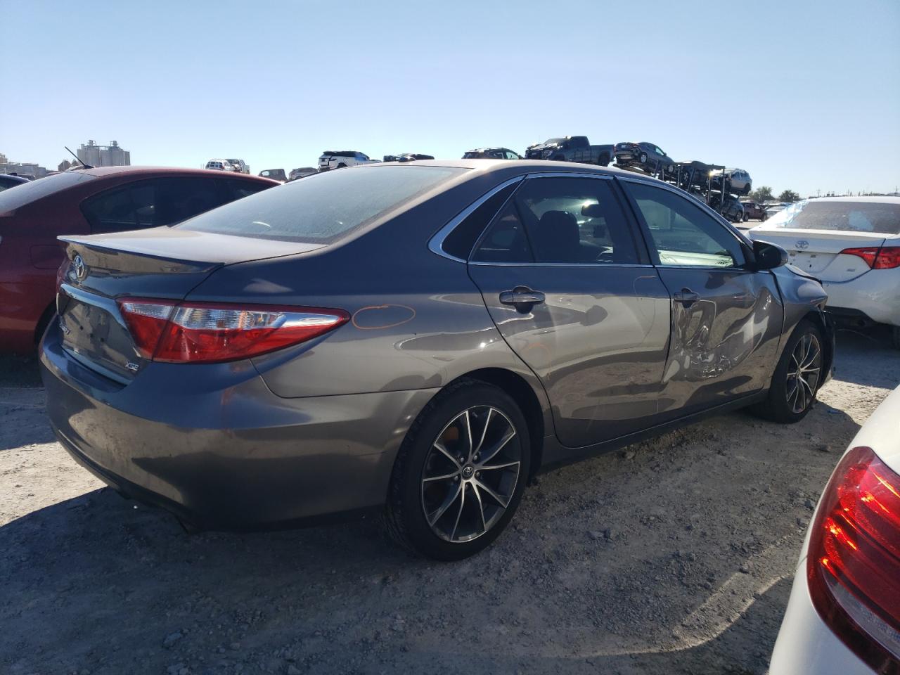2017 Toyota Camry VIN 4T1BF1FK8HU683040 Copart auction photo, all over / front end damage thumbnail 3