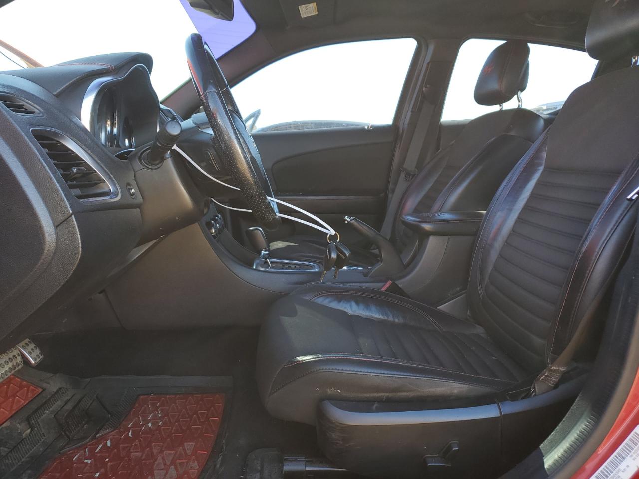 2014 Dodge Avenger VIN 1C3CDZBG4EN183031 Copart auction photo, rear end / front end damage thumbnail 7