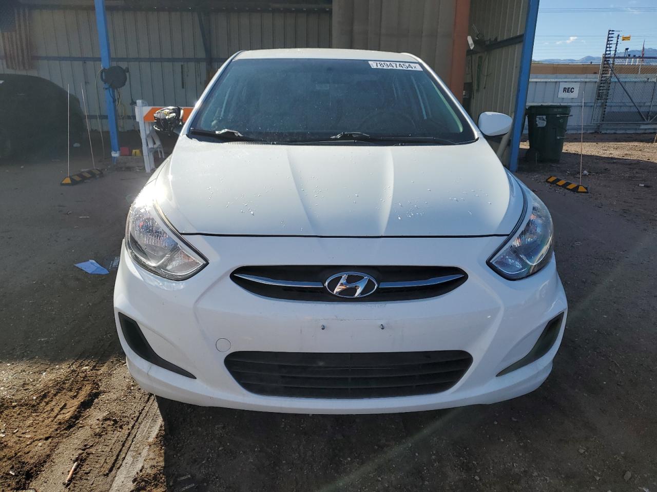 2017 Hyundai Accent VIN KMHCT4AE2HU341728 Copart auction photo, side damage thumbnail 5
