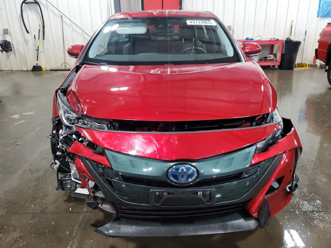 2018 Toyota Prius VIN JTDKARFP5J3087733 Copart auction photo, front end damage thumbnail 5