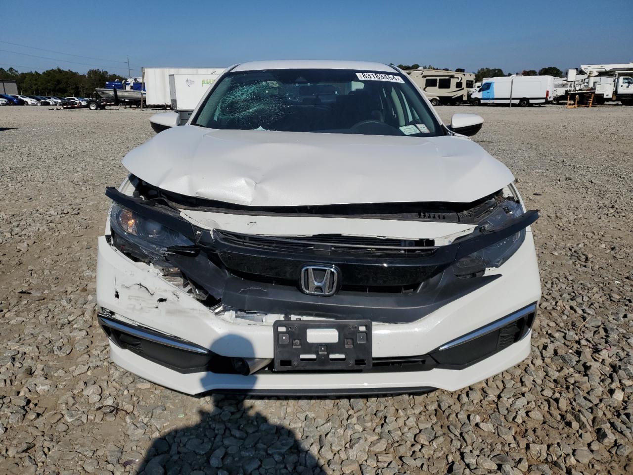 2019 Honda Civic VIN 2HGFC2F65KH586395 Copart auction photo, front end damage thumbnail 5