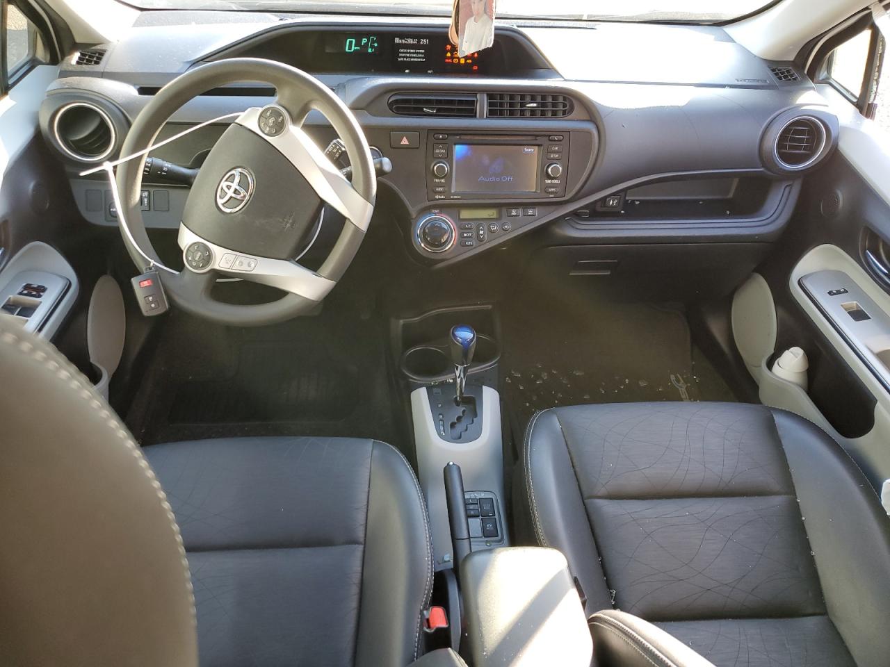 2012 Toyota Prius VIN JTDKDTB39C1026889 Copart auction photo, side damage thumbnail 8