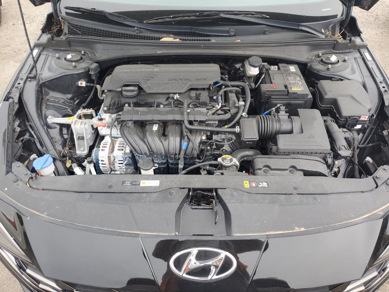 2023 Hyundai Elantra VIN KMHLP4AG6PU377989 Copart auction photo, water/flood damage thumbnail 11