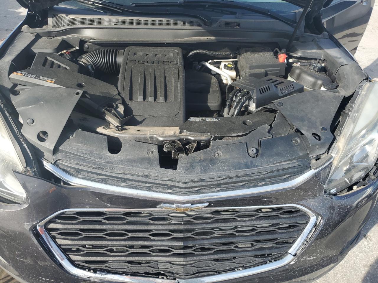 2016 Chevrolet Equinox VIN 2GNFLEEK1G6339030 Copart auction photo, front end / side damage thumbnail 12