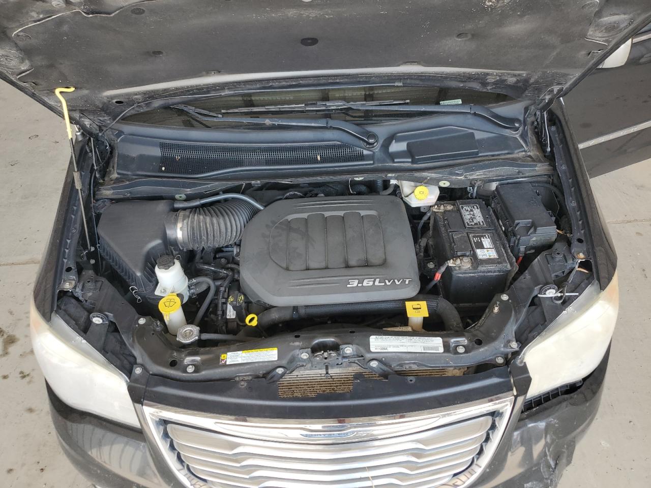 2012 Chrysler Town & Country VIN 2C4RC1BG4CR345508 Copart auction photo, front end damage thumbnail 12