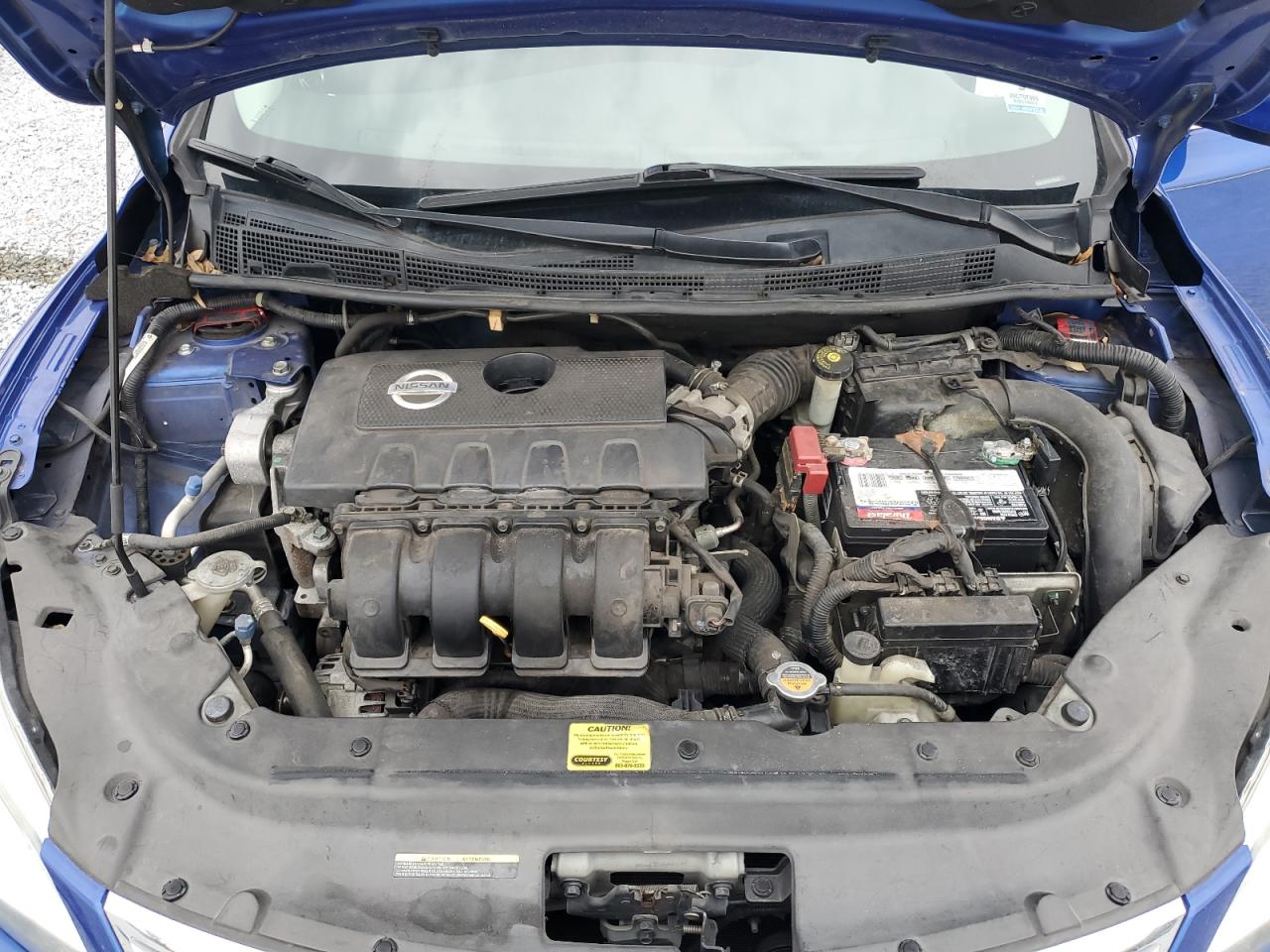 2014 Nissan Sentra VIN 3N1AB7AP4EY256239 Copart auction photo, rear end / side damage thumbnail 13