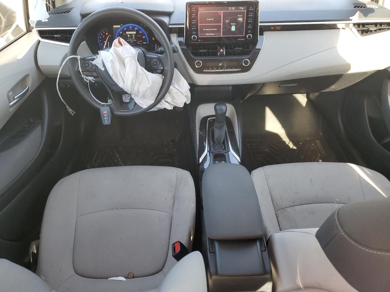 2021 Toyota Corolla VIN JTDEAMDE4MJ000583 Copart auction photo, front end damage thumbnail 8