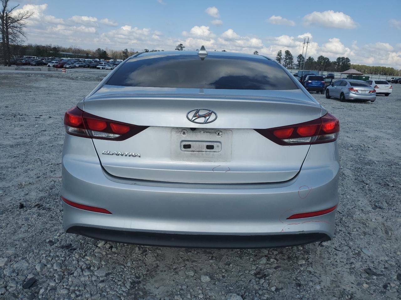 2017 Hyundai Elantra VIN 5NPD84LF0HH016568 Copart auction photo, side damage thumbnail 6