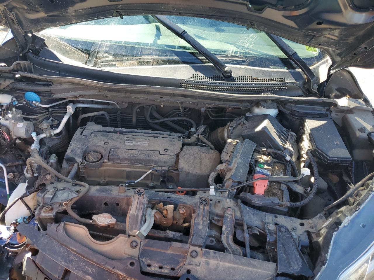 2016 Honda CR-V VIN 2HKRM4H59GH721191 Copart auction photo, front end / rear end damage thumbnail 11