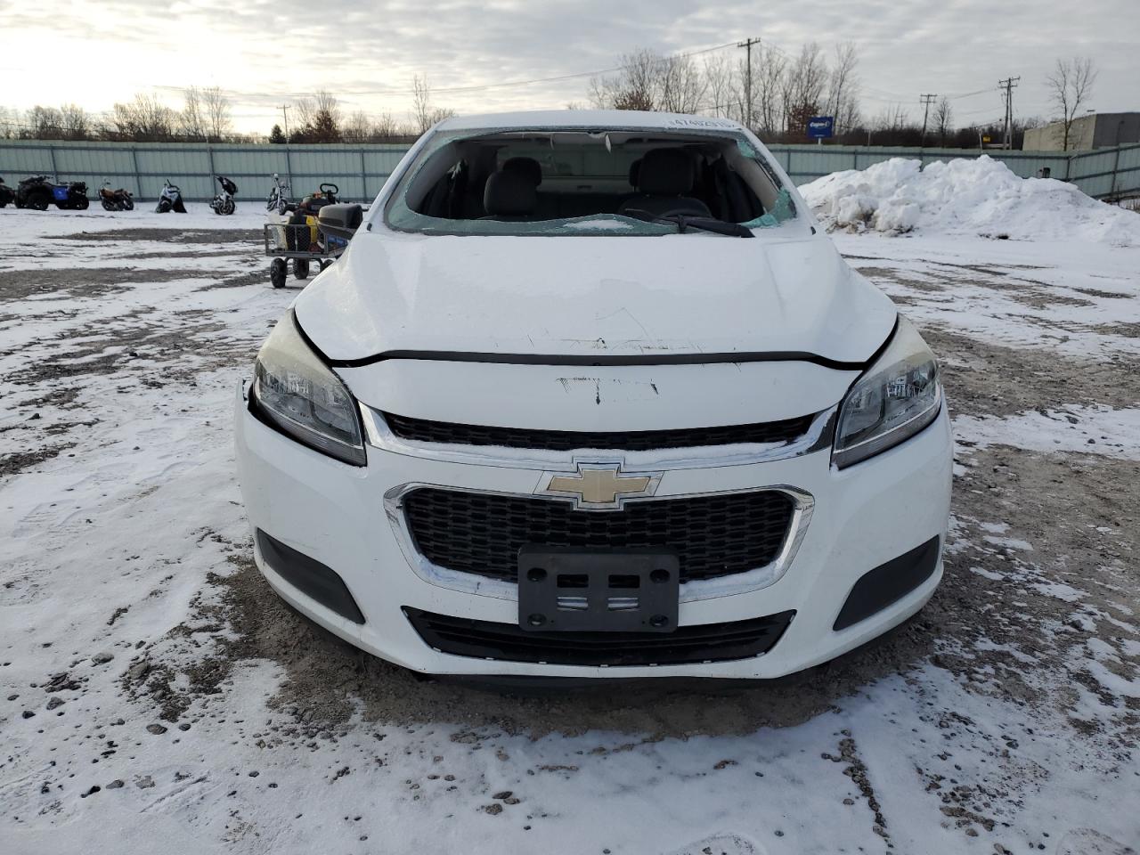 2016 Chevrolet Malibu VIN 1G11B5SA4GF168032 Copart auction photo, front end / side damage thumbnail 5